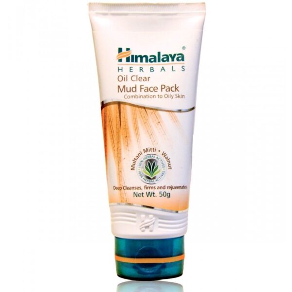 Himalaya Herbals Oil Clear Mud Face Pack, 50gm