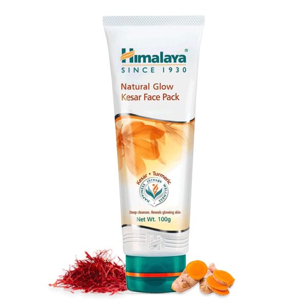 Himalaya Natural Glow Kesar Face Pack, 100g